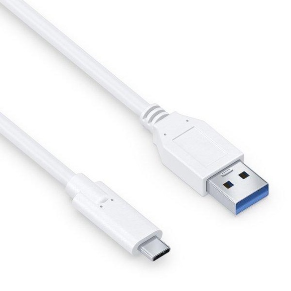 PureLink IS2610-005 USB Kabel 0,5 m USB 3.2 Gen 2 (3.1 Gen 2) USB C USB A Weiß
