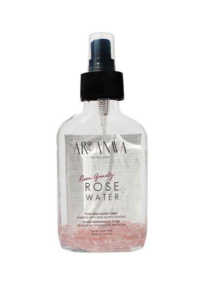 Bio Rosenwasser Mit Rosenquarz ? Spray Damen Weiss 100 ml