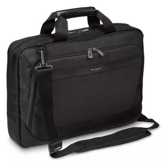 Targus CitySmart 14-15 6´ Slimline Topload Notebooktasche – Schwarz/Grau