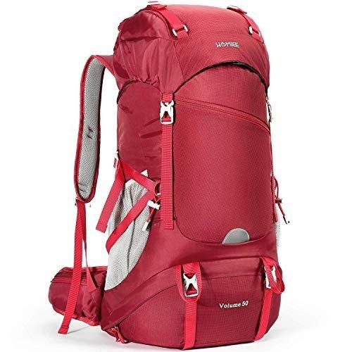 Wanderrucksack 50l, Wasserdichter Trekkingrucksack Reiserucksack Outdoor-wanderrucksack Mit Unisex Multicolor ONE SIZE