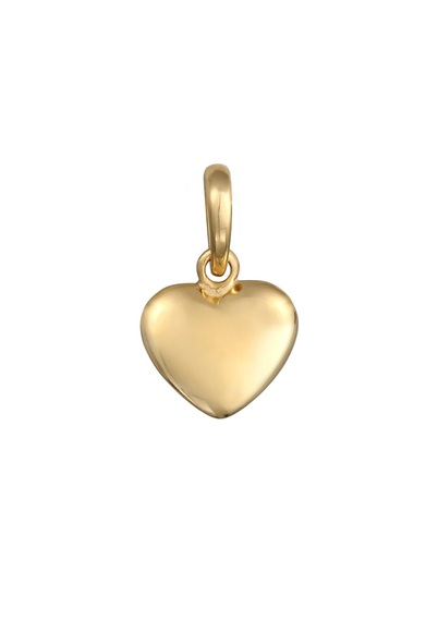 Anhänger Herz Anhänger Schlicht Damen Gold ONE SIZE