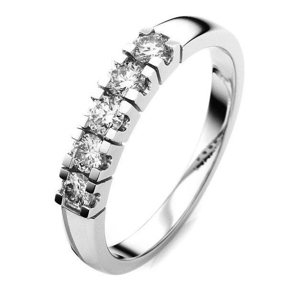 Goldberg diamants - Ring - Silber