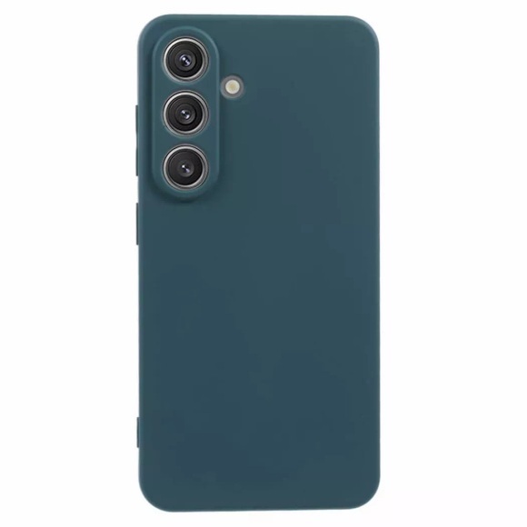 Cover-Discount - Galaxy S25 Silikon Gummi Hülle, Grün