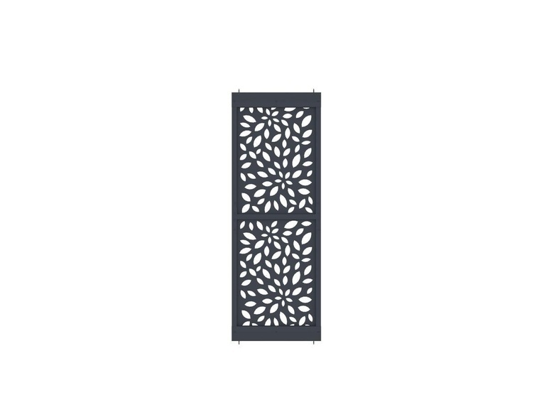 Raumteiler für Innenräume höhenverstellbar - 88 x 245 cm - Stahl - Anthrazit - JAORA Raumteiler für Innenräume höhenverstellbar - 88 x 245 cm - Stahl - Anthrazit - JAORA