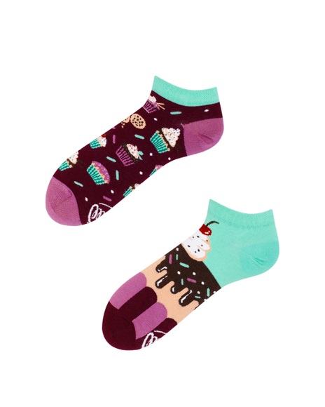 The Cupcake Sneakersocks - Herren 43-46