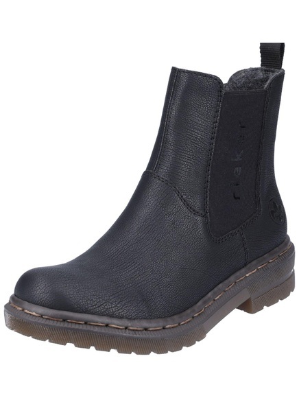 Rieker Chelseaboots, mit Logoschriftzug am Stretcheinsatz