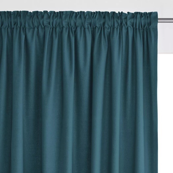 La Redoute Intérieurs - Vorhang Scenario mit Faltenband, 135x350CM, Grün