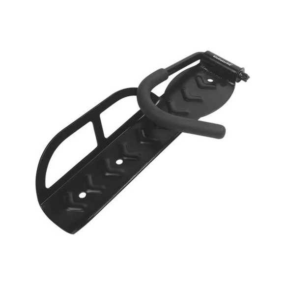 Wandhalterung Für Fahrradständer Mit Aufbewahrungshaken Unisex Schwarz ONE SIZE