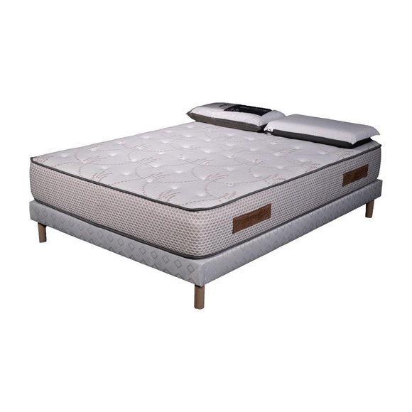 Matratzenset Cosmos White | 90x190 | 1 Kissen 70x40 | Memory | 28 Cm | Boxspring Polster Unisex Weiss 90X190CM