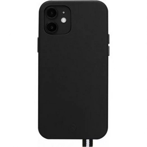 Avizar - Hülle Leder Elysée Apple iPhone 12 Mini, Schwarz