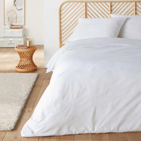 Bettwäsche-set Mit Rechteckigem Kissenbezug Unisex Weiss 260X240CM