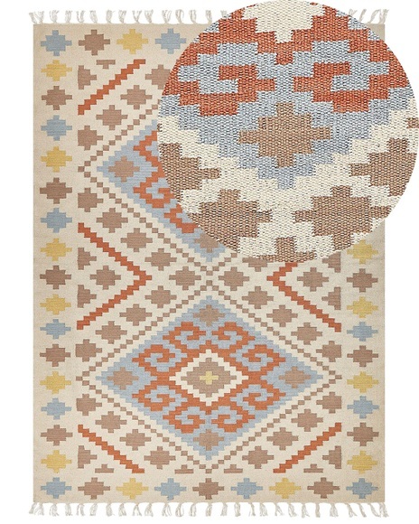 Teppich aus Baumwolle Klassisch ATAN Teppich aus Baumwolle Klassisch ATAN
