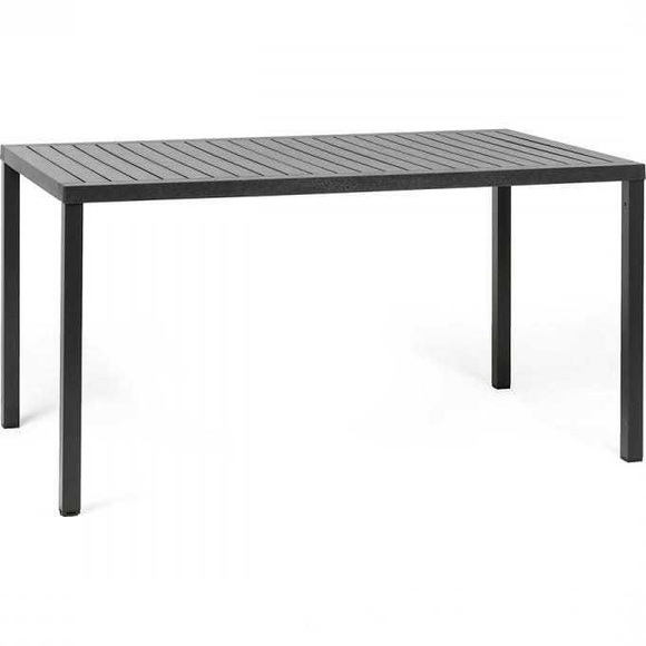 Gartentisch Cube anthrazit 120x70