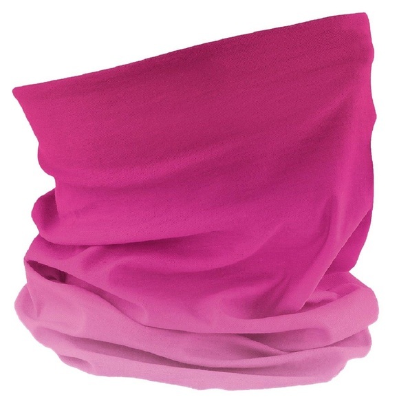 Schlauchschal Mit Farbverlauf, Erwachsene Herren Pink ONE SIZE