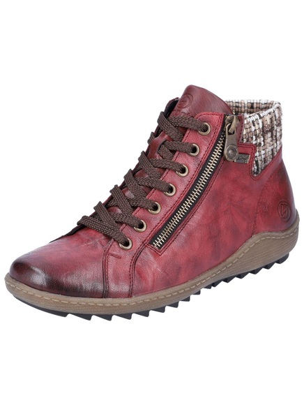 Remonte Schnürboots, mit Textilkragen