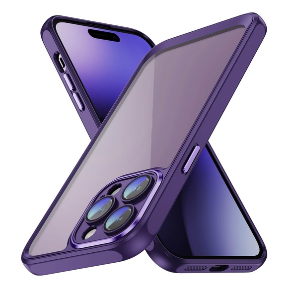 iPhone 15 Pro Max - Hülle mit Kameraschutz