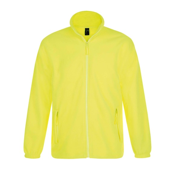 Outdoor Fleece Jacke North Herren Gelb 5XL