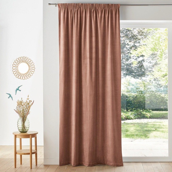 Vorhang Velvet Unisex Beige 135x220cm