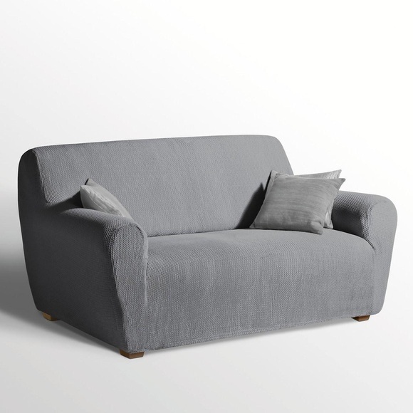 Stretch-bezug Für Sessel Und Sofa Ahmis Unisex Grau 1P