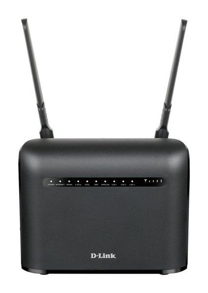 AC1200 WLAN-Router Gigabit Ethernet Dual-Band (2,4 GHz/5 GHz) 4G Schwarz