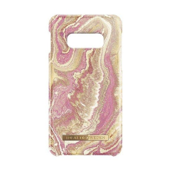 iDeal of Sweden Samsung Galaxy S10e Hardcase Hülle Golden Blush Marble (IDFCSS19-S10L-120)