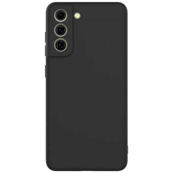 IMAK - Samsung Galaxy S21 FE 5G Gummi Case Ultra Thin Hülle - Schwarz