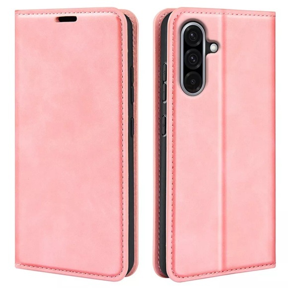 Cover-Discount - Galaxy A36 5G / A56 5G - Stand Flip Case Hülle, Rosa