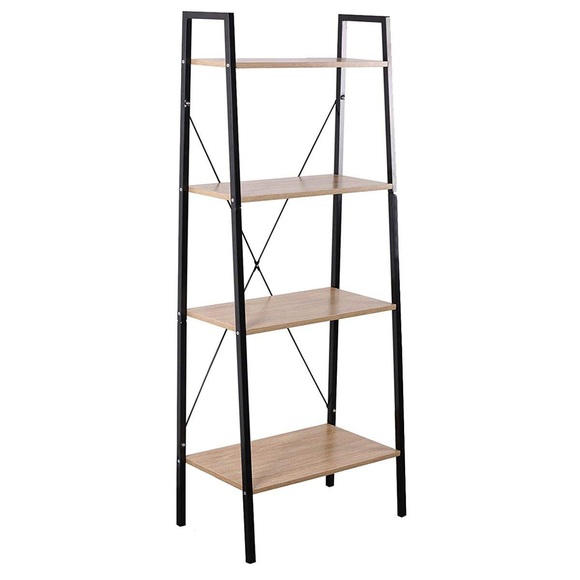 Aufbewahrungsregal mit 4 Ebenen im Industrial-Stil - L60 cm Aufbewahrungsregal mit 4 Ebenen im Industrial-Stil - L60 cm