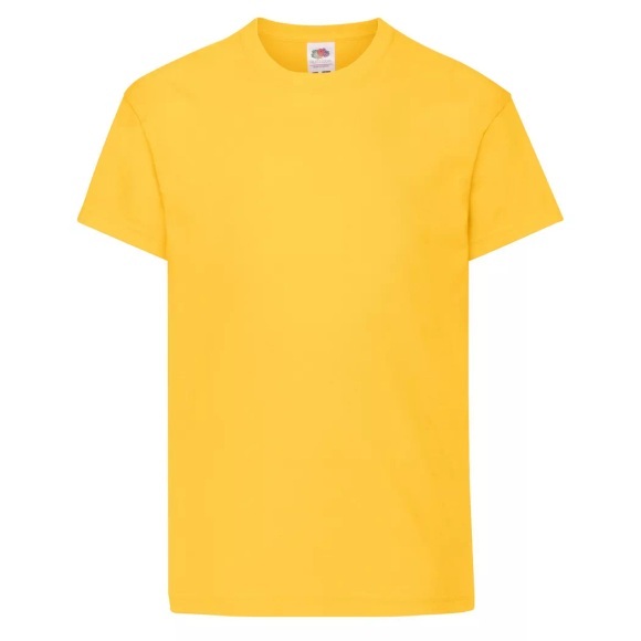 Original Tshirt Mädchen Gelb Bunt 128