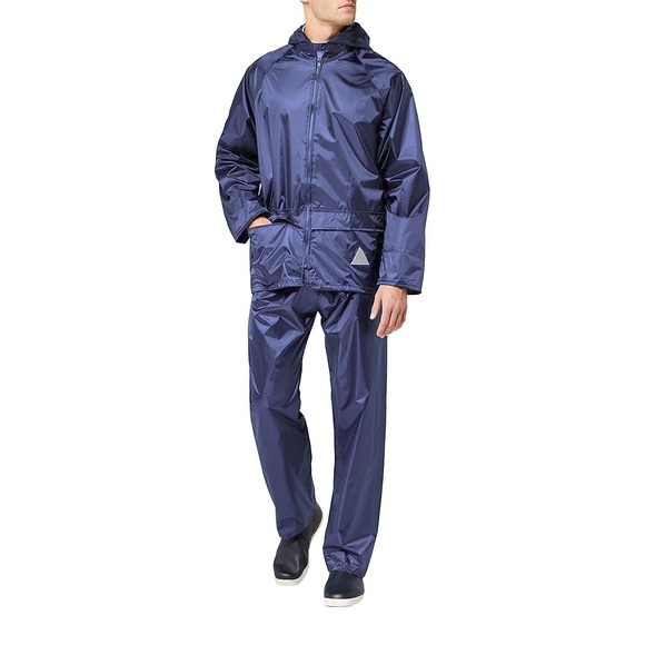 Result Regenjacke »Herren Regenanzug bestehend aus und Regenhose, wasserdicht«