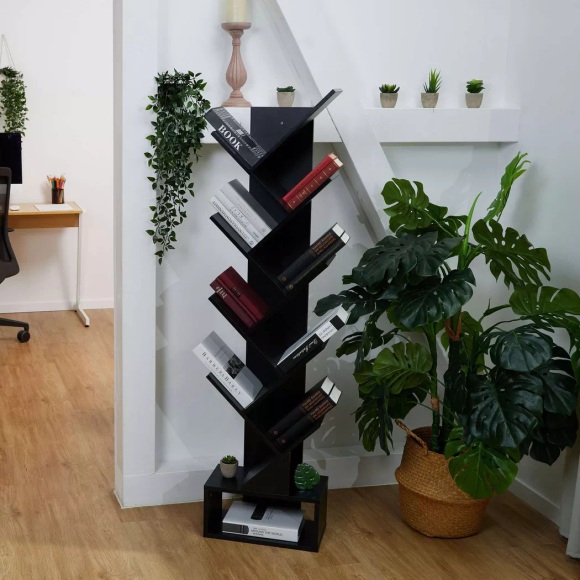 Northix - Baumförmiges Bücherregal, 146CM