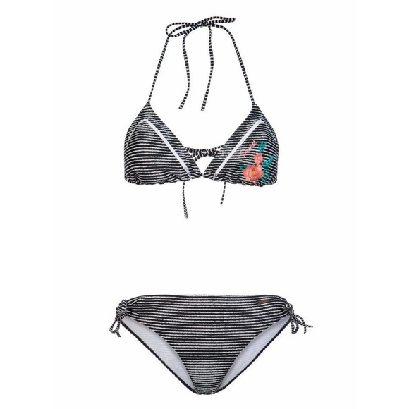 Zweiteiliger Triangel-badeanzug Für Frauen Flagg Damen 34