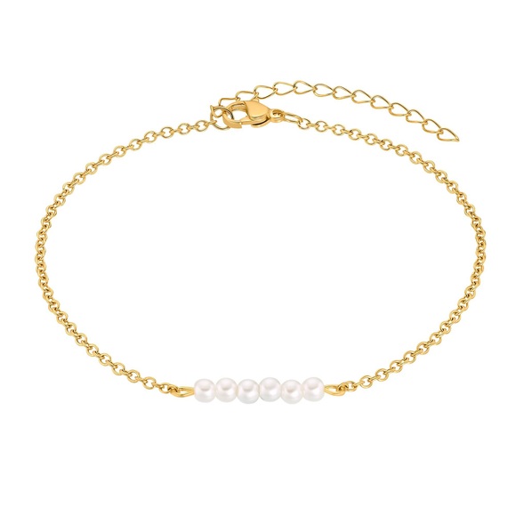 Gesy Silberfarbend Poliert Damen Gold ONE SIZE
