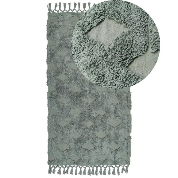 Teppich aus Baumwolle Boho KARS Teppich aus Baumwolle Boho KARS