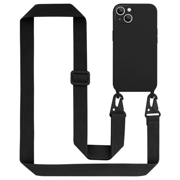 Handy Kette für iPhone 14 PLUS Silikon Schutzhülle