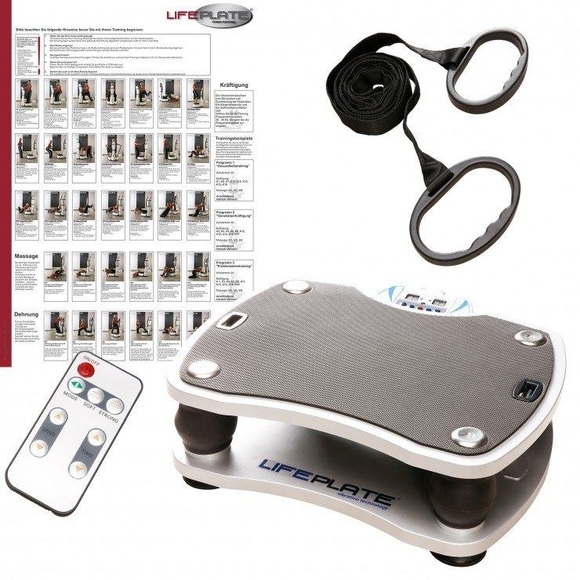 Vibrationsplatte Lifeplate 1.0 Unisex Silber ONE SIZE