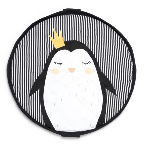 play&go® Soft 2-in-1 Spielteppich & Spielsack, Pinguin