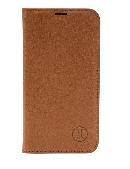 JT Berlin Echtleder Tegel Leder Case Apple iPhone 14 Cognac