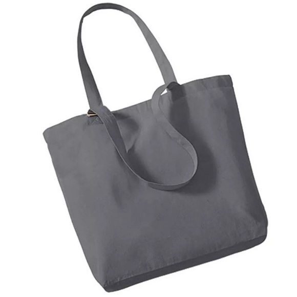 Westford Mill - Organic Einkaufstasche 16 Liter (2 StückPackung), One Size, Grau