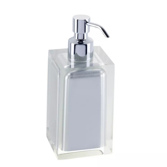 DiAqua Seifenspender Rainbow silber