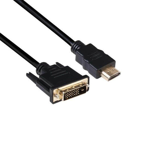 Club3d Dvi Auf Hdmi 1.4 Kabel St.st. 2 Meter, Bidirektional Unisex Schwarz