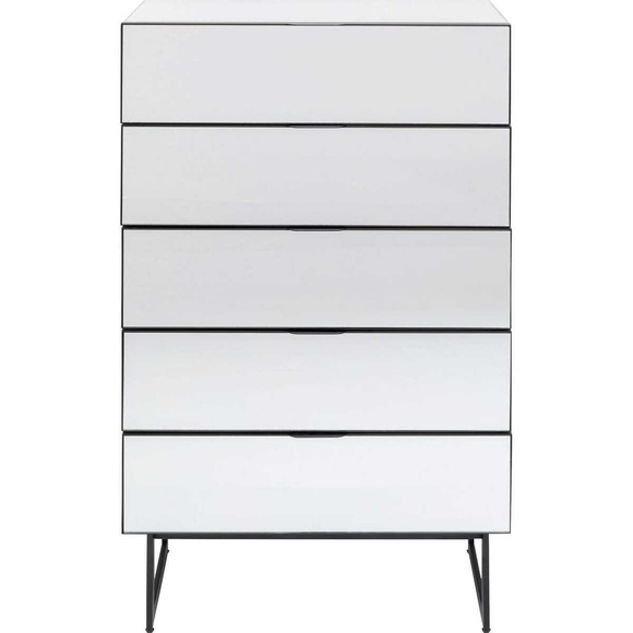Kommode Soran schwarz 65x114