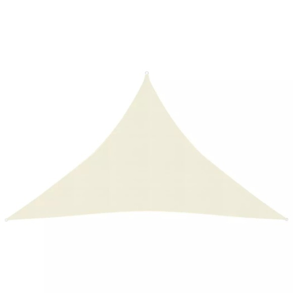 vidaXL Sonnensegel 160 g/m² Creme 4x4x5,8 m HDPE