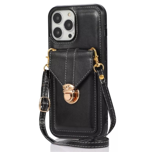 iPhone 14 Pro Max- Schutzhülle Case mit Tasche