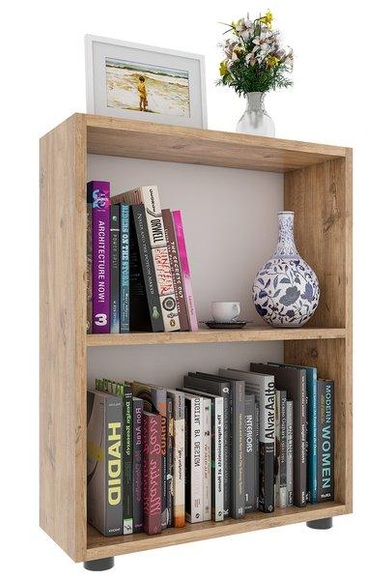 Holz Büroregal Stand Regal Bücherregal Deko Bücher Standregal Bulas 2 Fächer Holz Büroregal Stand Regal Bücherregal Deko Bücher Standregal Bulas 2 Fächer