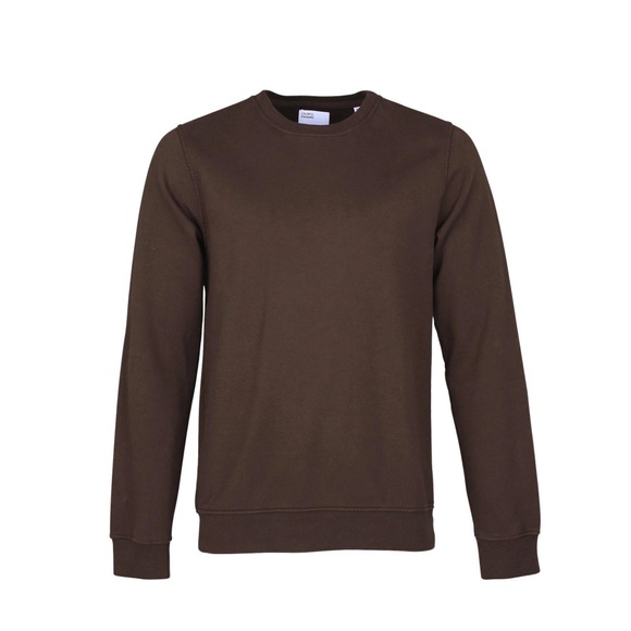 Sweatshirt Mit Rundhalsausschnitt Classic Organic Coffee Brown Herren M