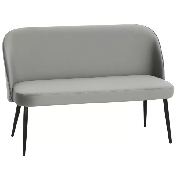 HOMCOM - Sofa, One Size, Grau