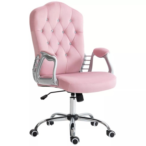 Vinsetto - Bürostuhl, One Size, Rosa