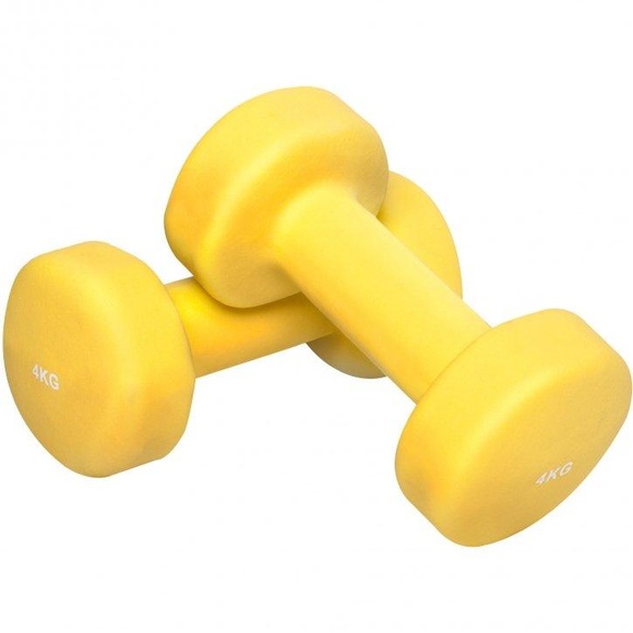 Gymnastikhanteln Unisex Gelb Bunt 8KG