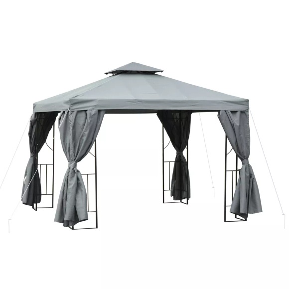 Outsunny - Pavillon, One Size